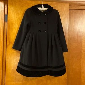 Copper Key beautiful formal dress coat for little girls + gloves